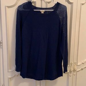 Navy sweater